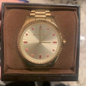 Authentic Michael Kota gold watch